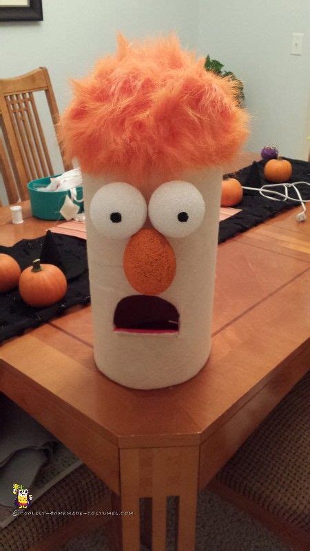 Easiest Ever Muppets Beaker Costume Fall Halloween Crafts Halloween