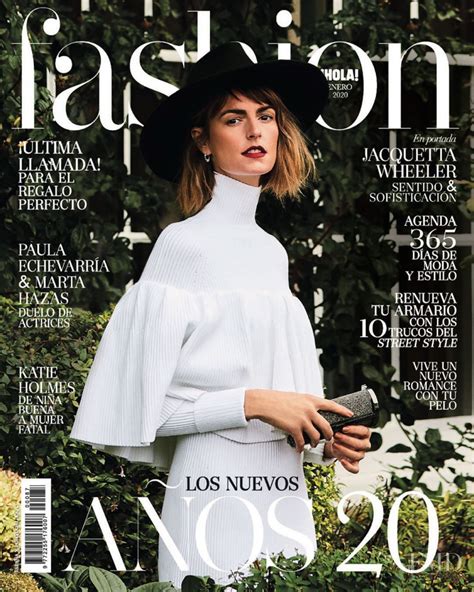 Cover Of Hola Fashion With Jacquetta Wheeler January 2020 Id54119