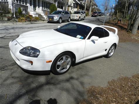 It was built by movie. 1994 Toyota Supra TWIN TURBO w/Sport Roof WHITE FAST AND ...
