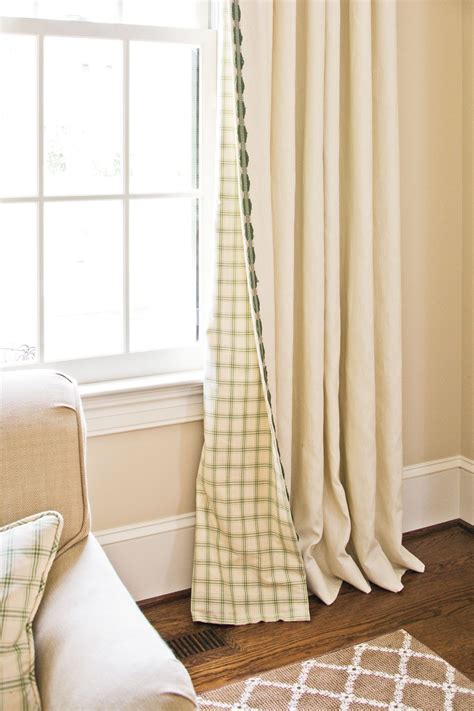 How I Turned Drop Cloths Into Curtains Easy Curtain Sewing Tutorial