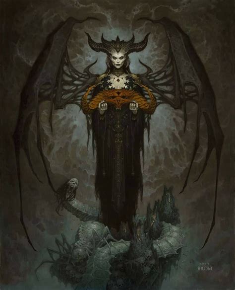 Lilith By Gerald Brom Fantastic Art Dark Fantasy Art Art Inspiration