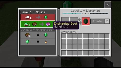 How To Get Mending For 1 Emerald In Minecraft 116 Youtube