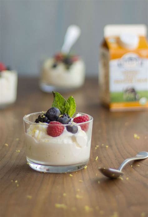 They will produce a thicker whipped cream fav whipped cream desserts. Organic Heavy Whipping Cream | Yummy food dessert, Berry trifle, Food