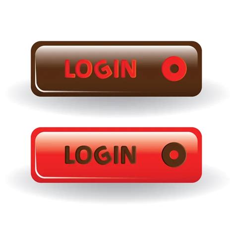 Login Buttons Stock Vector Image By ©glorcza 6424446