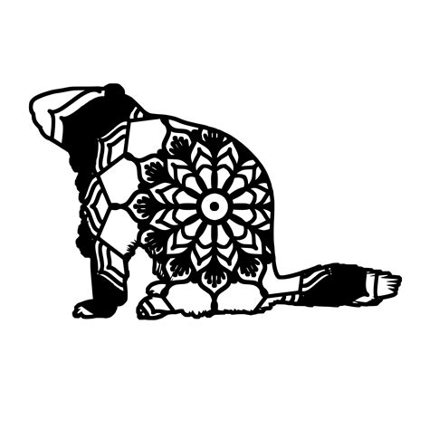 Download Groundhog Mandala Animal Svg T-Shirt Digital | Mandala, Animals, Digital
