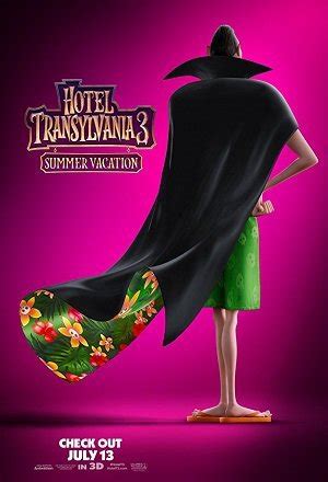 Dracula, mavis, johnny and the rest of the drac pack take a vacation on a luxury monster cruise ship, where dracula falls in love with the ship's captain, ericka, who's secretly a descendant of abraham van helsing, the notorious monster slayer. LAC Review||Hotel Transylvania 3: Summer Vacation ...