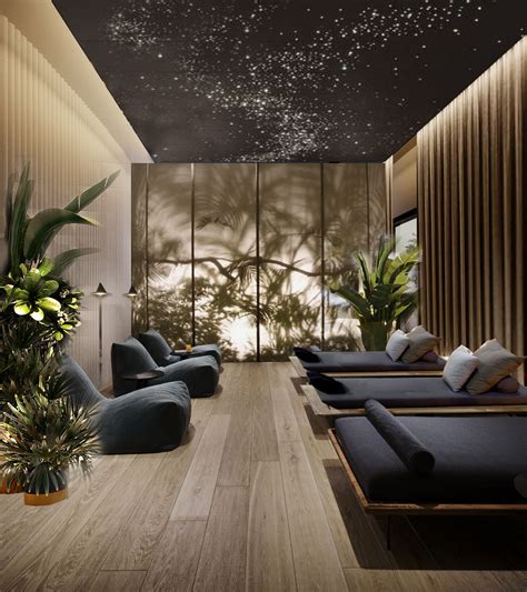 Lush Greenery Luxurious Interior Interior Design Spa Zone Design Luxury Hotel Spa