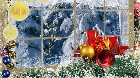 Christmas Snow Scene Wallpaper ·① Wallpapertag