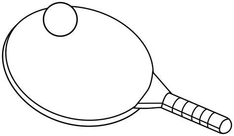A Ping Pong Racket With A Ball On The Side And A Stick Sticking Out Of It