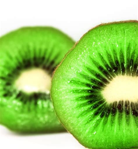 Kiwi Fruit Cut In Half Stock Photo Image Of Kiwifruit 11706150