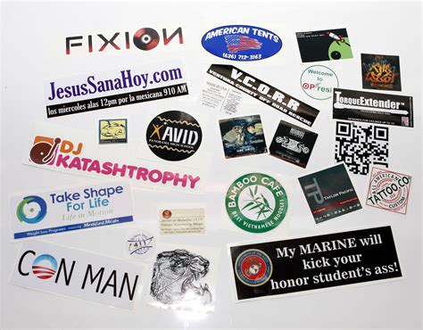Custom Decals, Stickers, Labels, Bumper Stickers in Simi Valley, CA