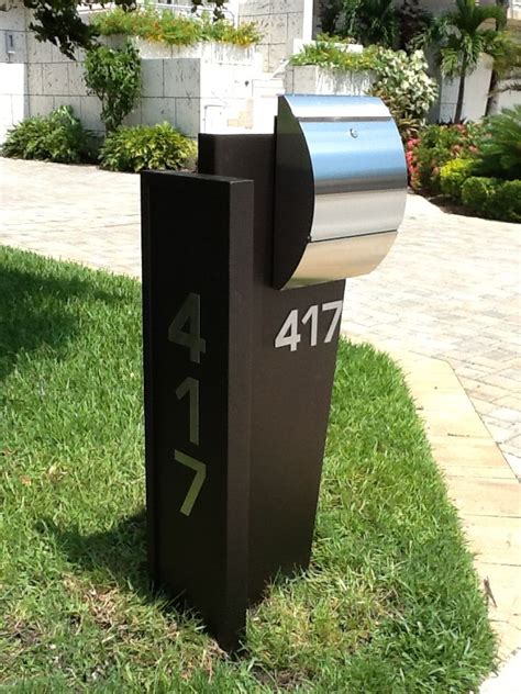 Modern Mail Box Designs And Materials Homesfeed