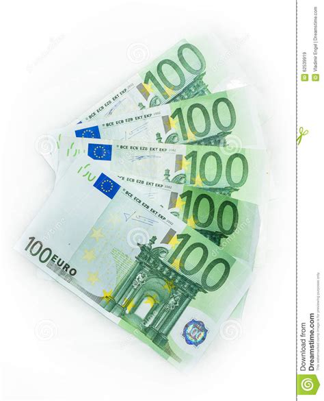 Ab heute sind die neuen geldscheine im umlauf. 100-Euro - Schein-Eurobanknotengeld Währung Der Europäischen Gemeinschaft Stockbild - Bild von ...