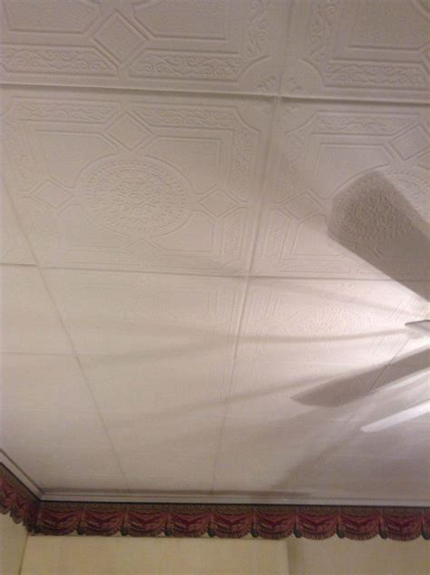 Kensington Gardens Styrofoam Ceiling Tile 20″x20″ R30 Idea Library
