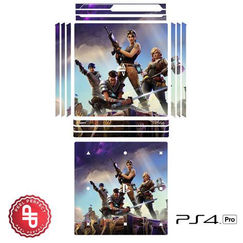 Fortnite Ps4 Pro Skin Playstation 4 Pro Console Skin Peel Perfect