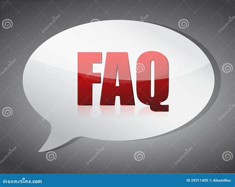 Frequently Ask Question Concept Stock Illustration Illustration Of