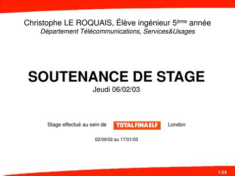 Ppt Soutenance De Stage Jeudi 060203 Powerpoint Presentation Free