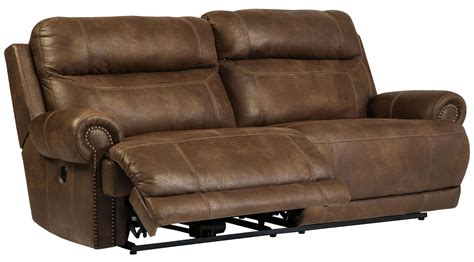 That's what the ashley furniture hogan mocha reclining sofa offers, so getting it won't be an incorrect catch. Austere Brown Reclining Sofa from Ashley (3840081 ...