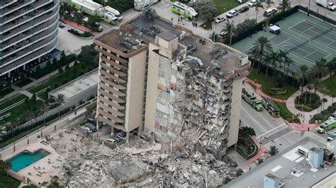 Before And After Look At Champlain Towers South The Florida Building