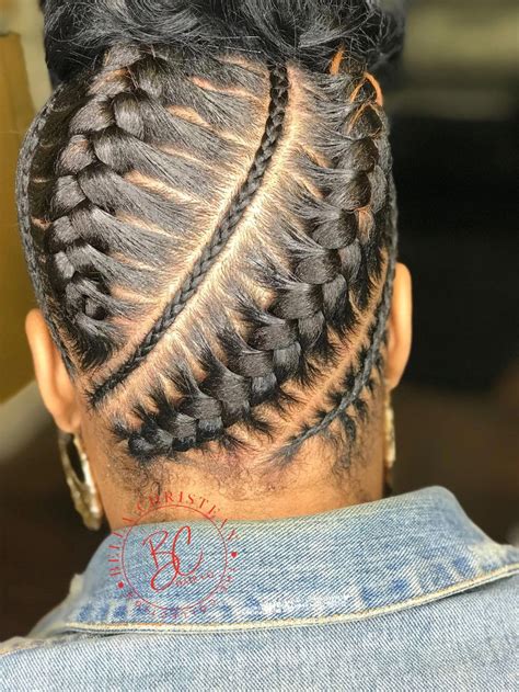20 Eye Catching Ways To Style Dookie Braids In 2020 With Images Rope Braided Hairstyle