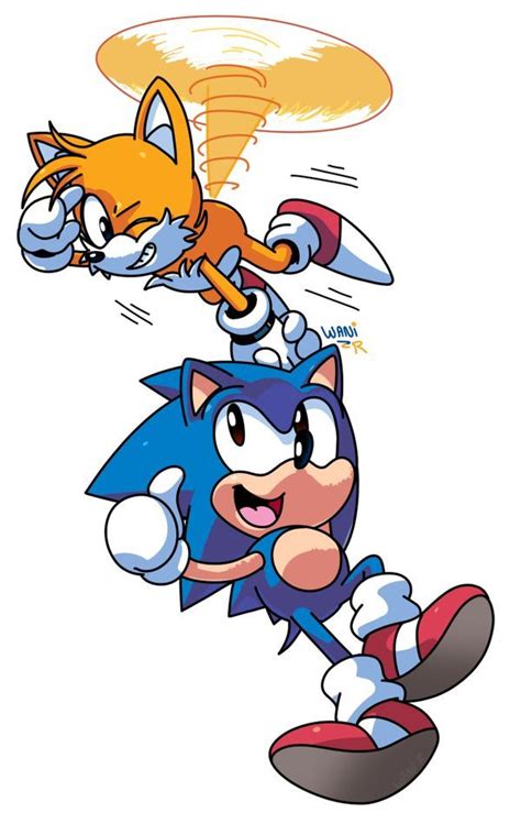 Sonic And Tails By Waniramirez On Deviantart Sonic Sonic Fan Art