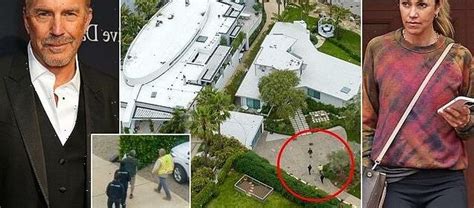 Kevin Costner S Estranged Wife At M California Mansion Amid Row