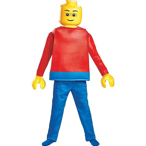 Child Lego Guy Costume Deluxe Image 1 Costume De Lego Lego Enfant