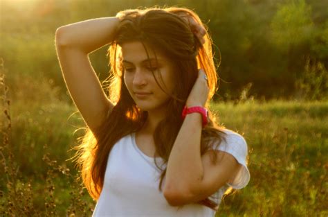 Free Images Grass Person Girl Woman Hair Meadow Sunlight