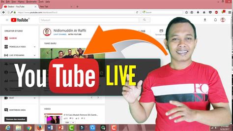 Cara Live Streaming Youtube Di Pc Live Streaming Youtube Dengan Obs