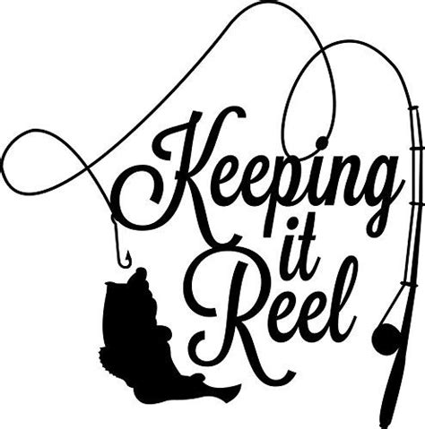 Download CMI ND019 Keeping It Reel Fishing Decal Sticker | 5.5 ...