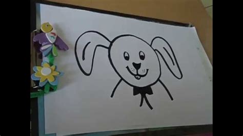 Drawing For Kidsdraw Dog Face Using Circle In Simple