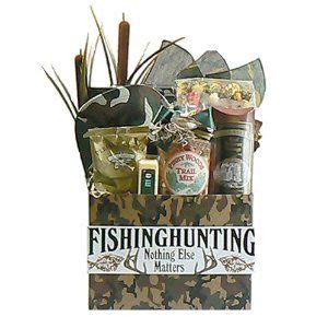 Our unique valentine's day ideas even include such hot commodities as an entire line of personalized reasons i love you cutting boards, personalized flasks, personalized family time watches, and personalized puzzle piece family necklaces. Nothing Matters but Fishing and Hunting Gift Basket ...