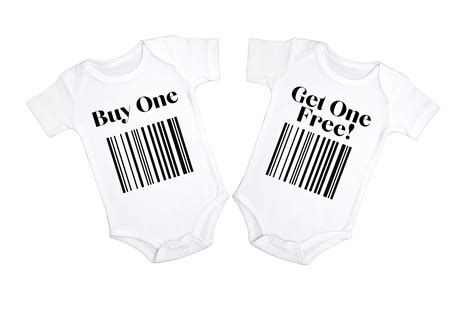 Bogo Twins Pregnancy Announcement Onesie Set Of 2 0 3 Months