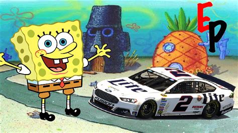 The Quest For Spongebob Nascar Contest Entry Youtube