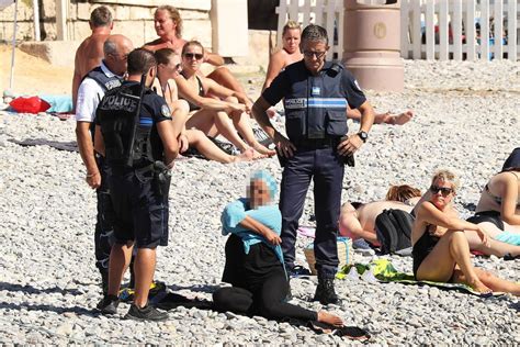 Burkini Clad Woman Forced To Disrobe On French Beach Khou Com
