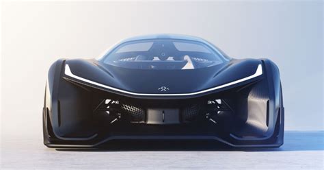 Faraday Future Unveils Super Powered Electric Concept Racecar At Ces