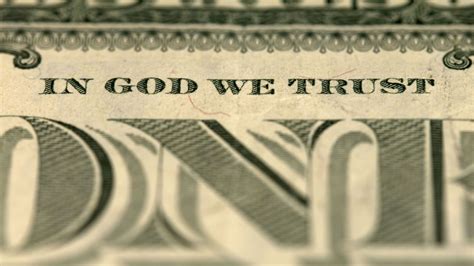 ‘in God We Trust Doesnt Mean What You Think It Does