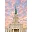 LDS Houston TX Temple Sunset Clouds Print Art  Etsy