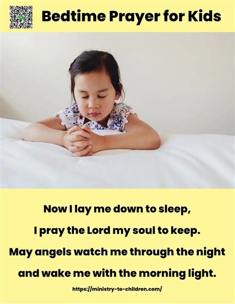 Kids Bedtime Prayers Kids Bible Lessons Bedtime Prayer Gentle