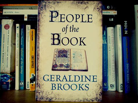 Bookandacuppa Geraldine Brooks People Of The Book