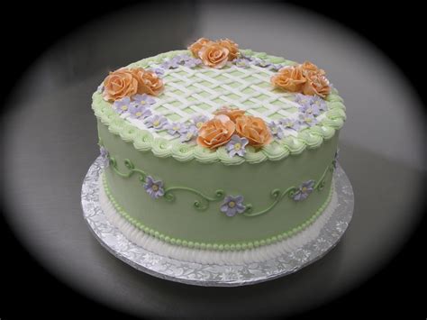 Flower Garden Birthday Cake