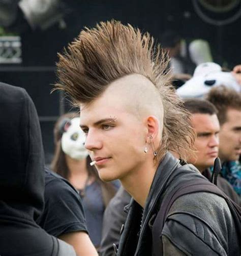 15 upscale punk mohawk hairstyles for men men s hairstyle tips punk mohawk punk guys punk