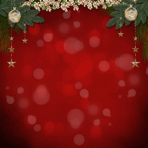 Red Christmas Backgrounds Wallpaper Cave