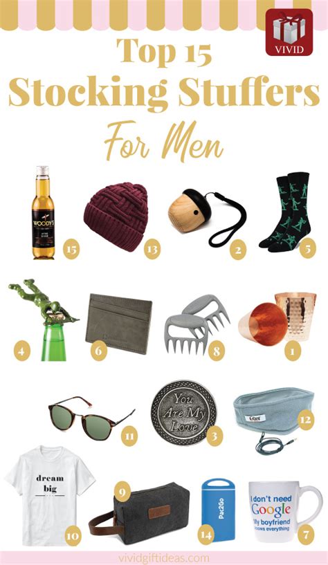 We've selected 21 affordable stocking stuffers for men proving that good christmas gifts needn't cost a fortune. Best Stocking Stuffers for Him (15 cool and inexpensive ...