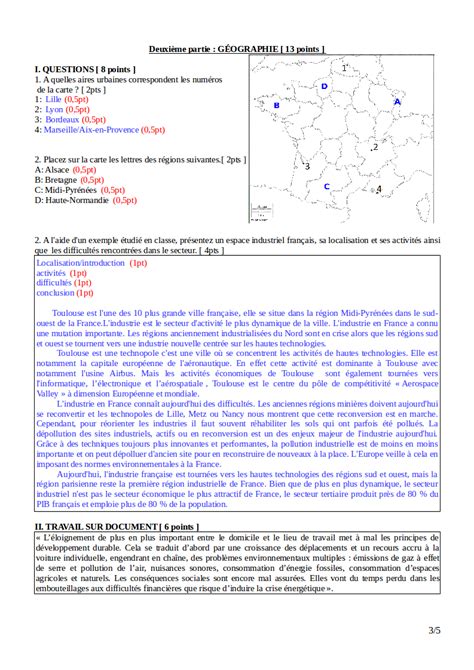 Fiche De Revision Brevet Blanc Francais Communauté Mcms™