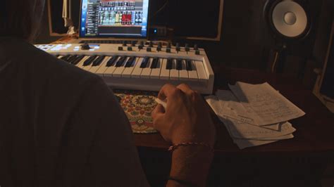 A Man in a Recording Studio · Free Stock Video