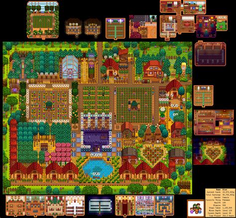 Stardew valley, Stardew valley layout, Stardew valley farms