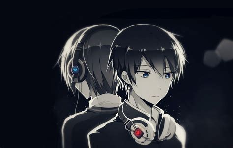 Anime Boy With Headphones Wallpapers Top Free Anime Boy