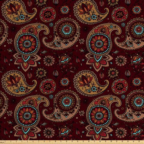 Paisley Pattern Fabric Design Patterns