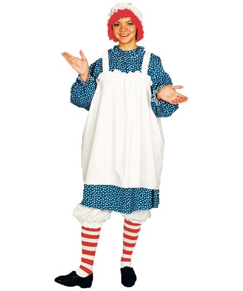 raggedy ann halloween adult costume women raggedy costumes